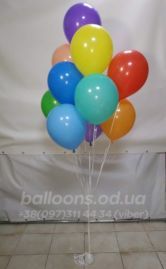 Сет гелієвих кульок 10-ка