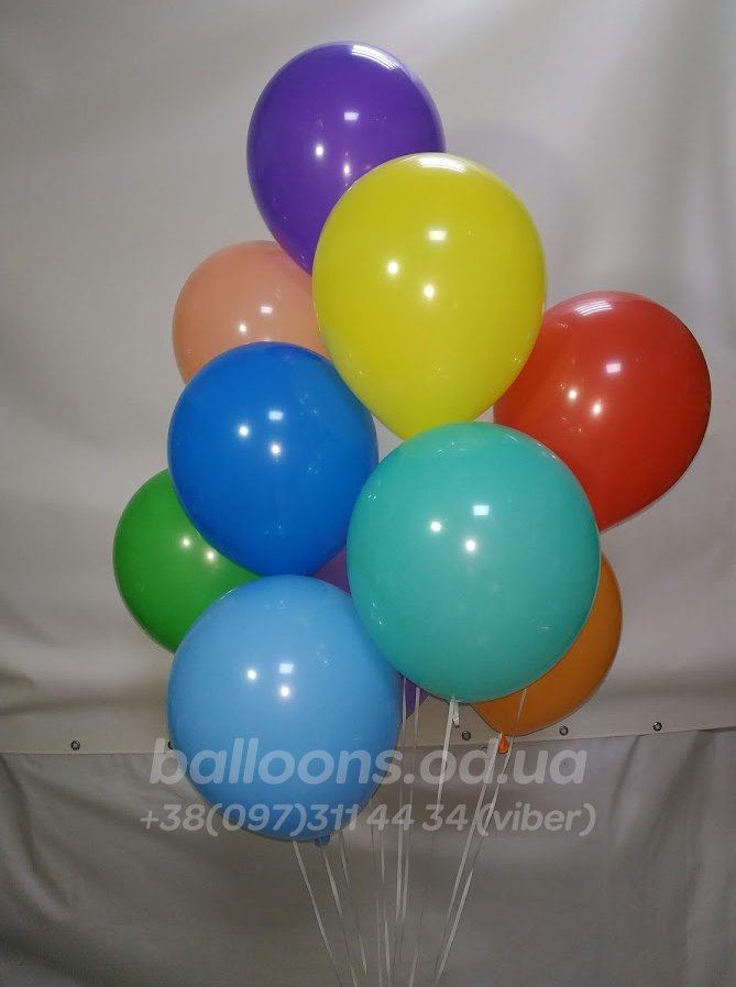 Сет гелієвих кульок 10-ка