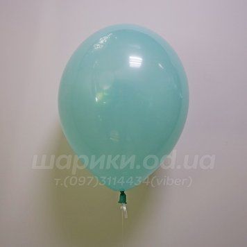 Бирюзовый гелиевый шарик