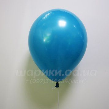 Темно бирюзовый гелиевый шарик