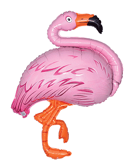 Шарик Розовый фламинго