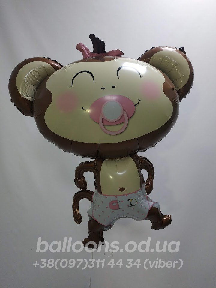 Кулька на виписку Мавпячка для доньки