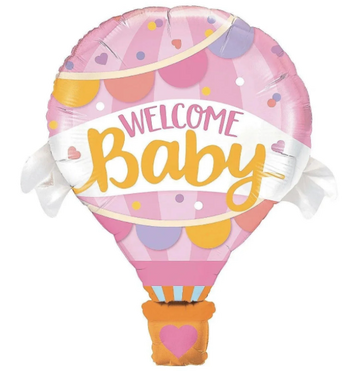 Повітряна куля Welcome baby girl