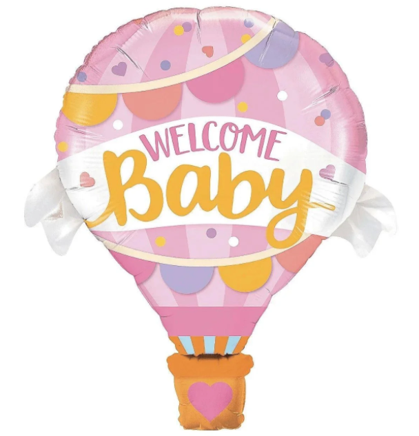 Повітряна куля Welcome baby girl
