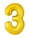 Шарик цифра "3"