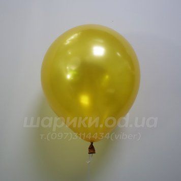 Золотой гелиевый шарик