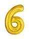 Шарик цифра "6"