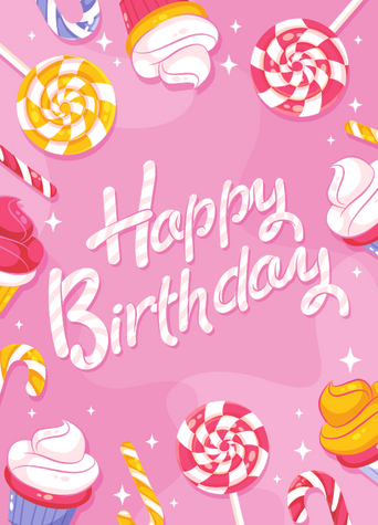 Ніжна листівка "Happy!"
