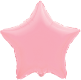 Фольгована зірка рожева