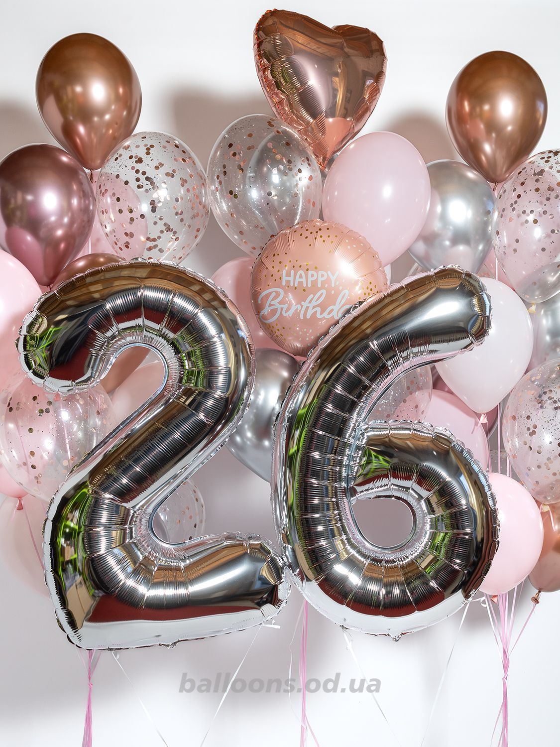 Набір гелієвих кульок "26"