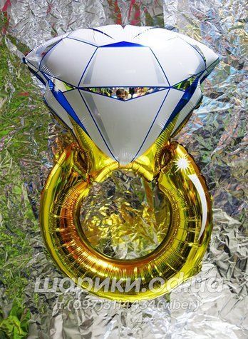 Кулька золота каблучка