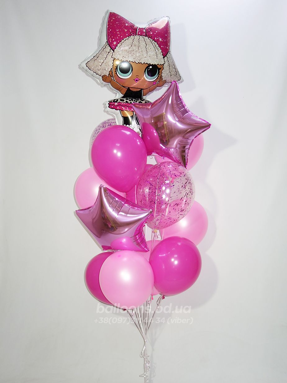 Набір кульок "Лялька LOL Дива"