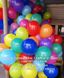 Разноцветные гелиевые шарики 12 дюймов (30 см)