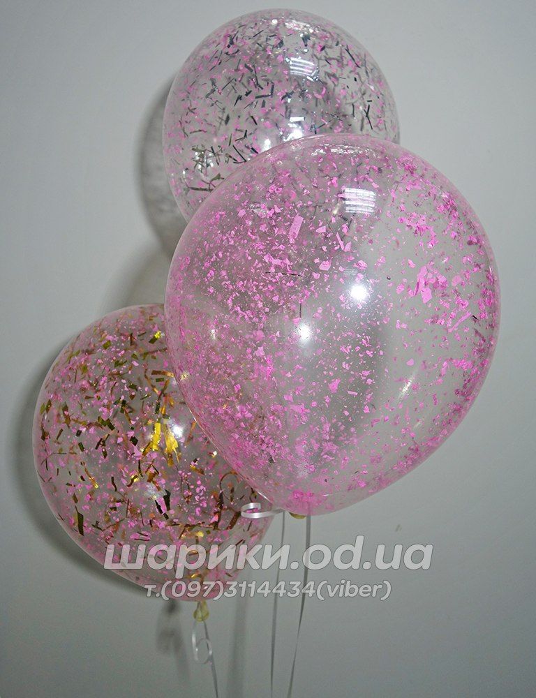 Кулька з рожевими пластівцями