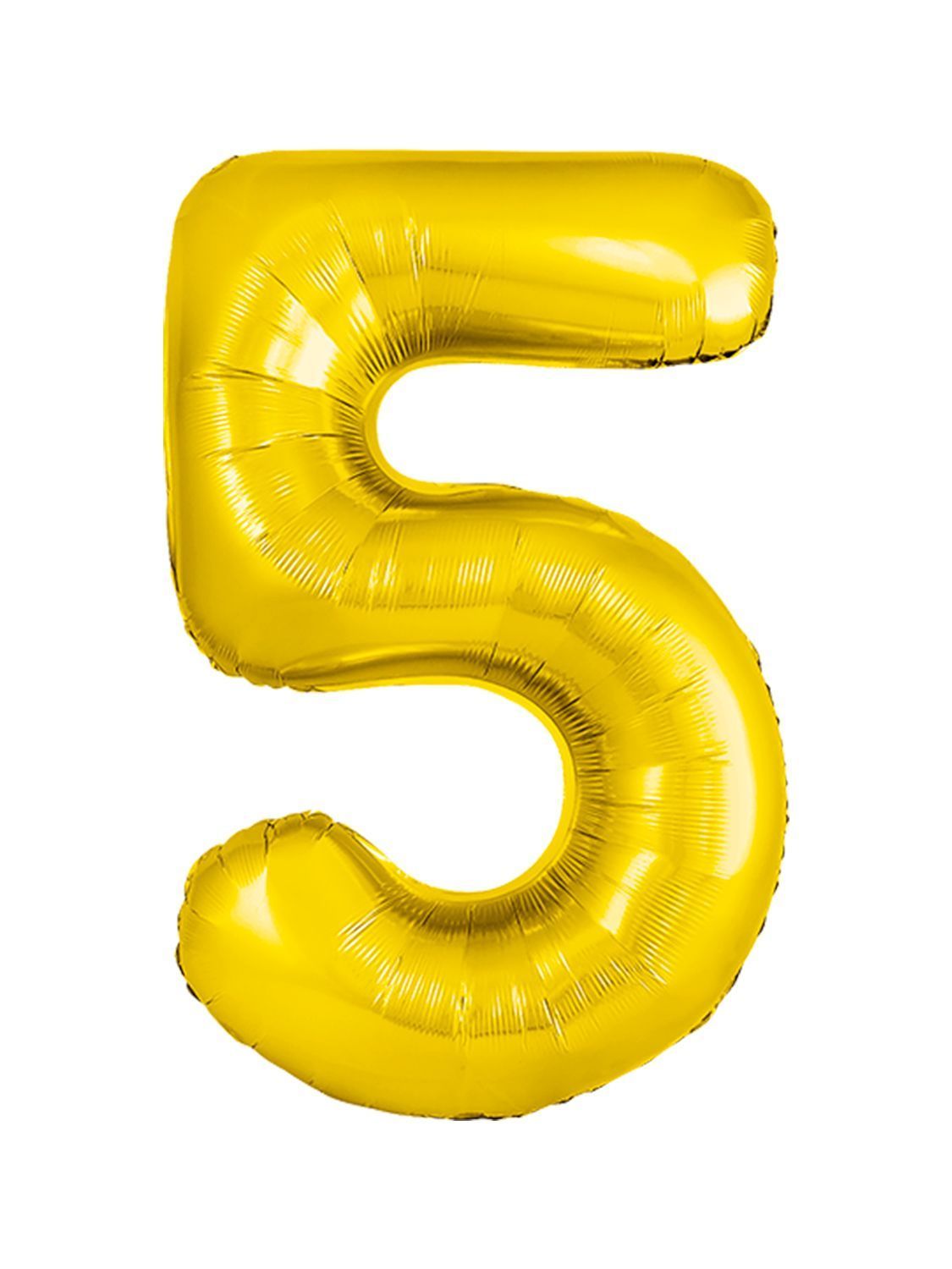 Золотые фольгированные цифры "50"