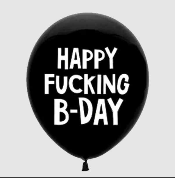 Кулька №28 "Happy Fucking B-day"